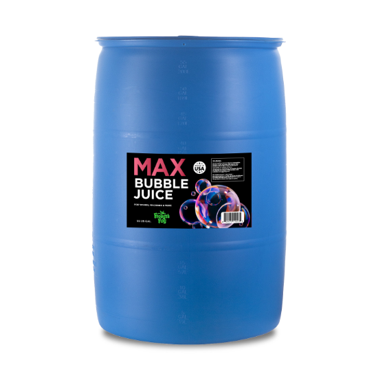 MAX Bubble Fluid - 10x the Bubbles from Ordinary Machines